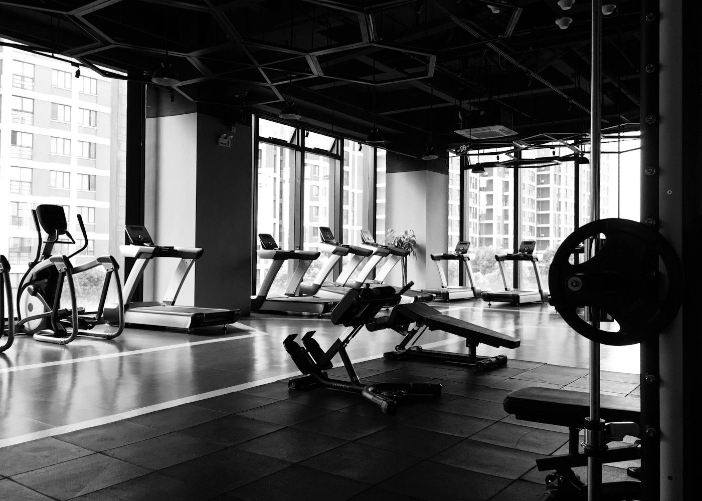 Gimnasio equipado