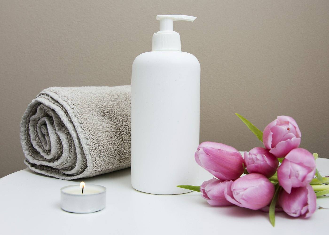 Toallas y aceites de spa